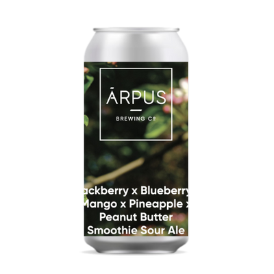 Blackberry x Blueberry x Mango x Pineapple x Peanut Butter Smoothie Sour Ale