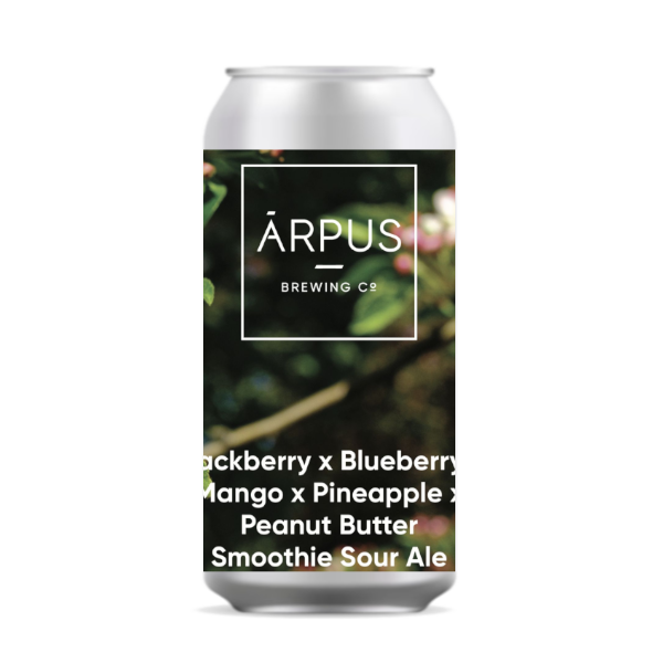Blackberry x Blueberry x Mango x Pineapple x Peanut Butter Smoothie Sour Ale