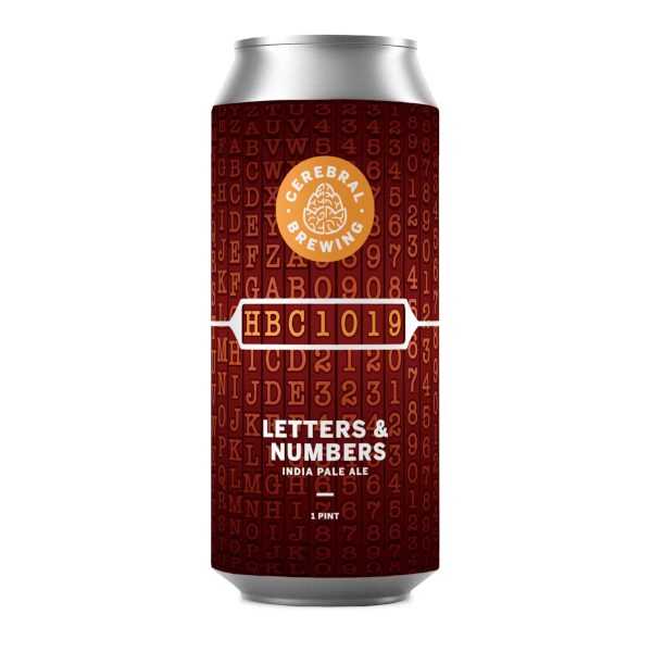 Cerebral Brewing Letters & Numbers (HBC 1019) - Craft Central