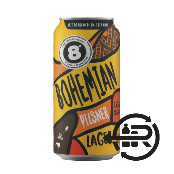 Eight Degrees Bohemian Pilsner - Craft Central