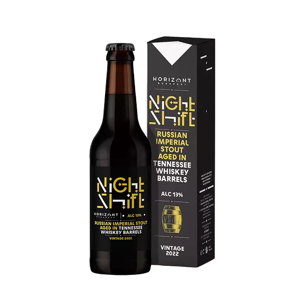 Horizont Night Shift 2022: Russian Imperial Stout Aged In Tennessee Whiskey Barrels - Craft Central