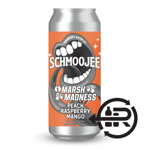 Imprint Beer Co. Schmoojee Marsh Madness: Peach, Raspberry, Mango Imprint Beer Co. Schmoojee Marsh Madness: Peach, Raspberry, Mango