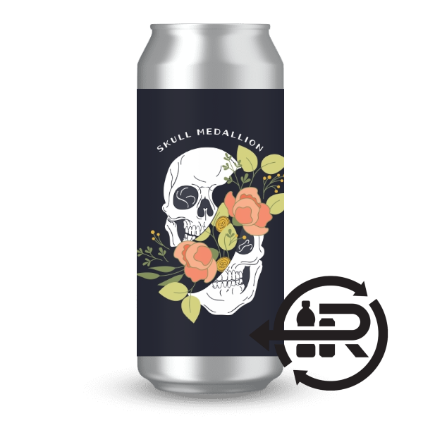 Long Live Beerworks Skull Medallion - Craft Central