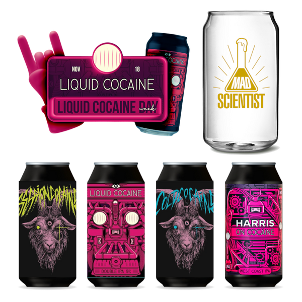 Mad Scientist Liquid Cocaine Box - Craft Central