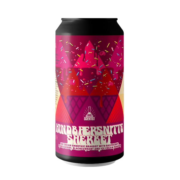 Hindbærsnitte Sherbet