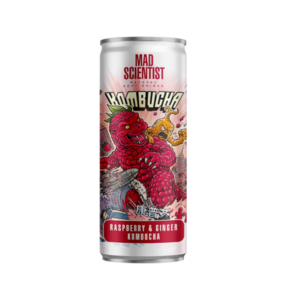 Raspberry & Ginger Kombucha