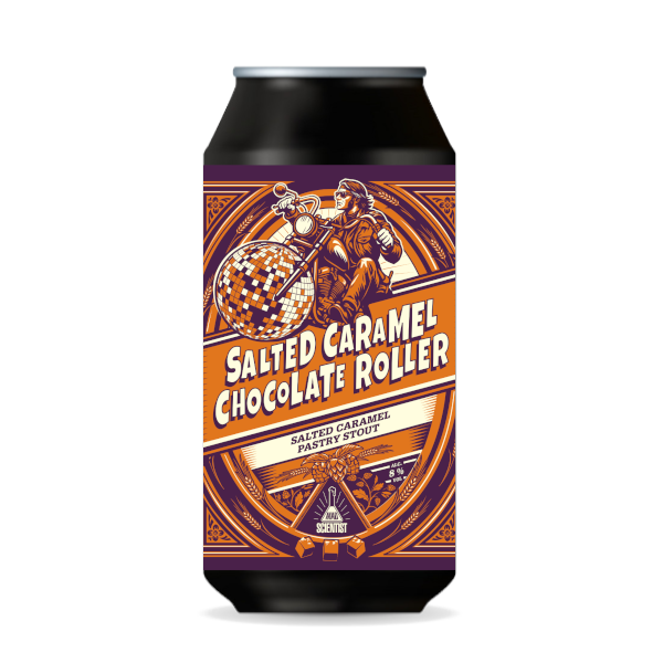 Salted Caramel Chocolate Roller