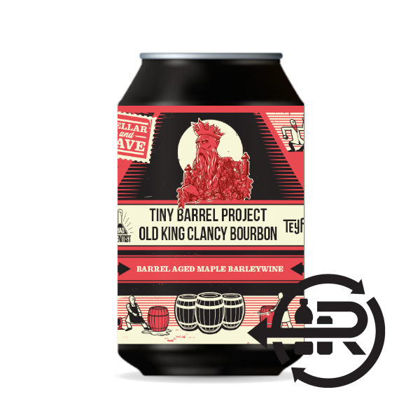 Mad Scientist Tiny Barrel Project: Old King Clancy Bourbon Mad Scientist Tiny Barrel Project: Old King Clancy Bourbon