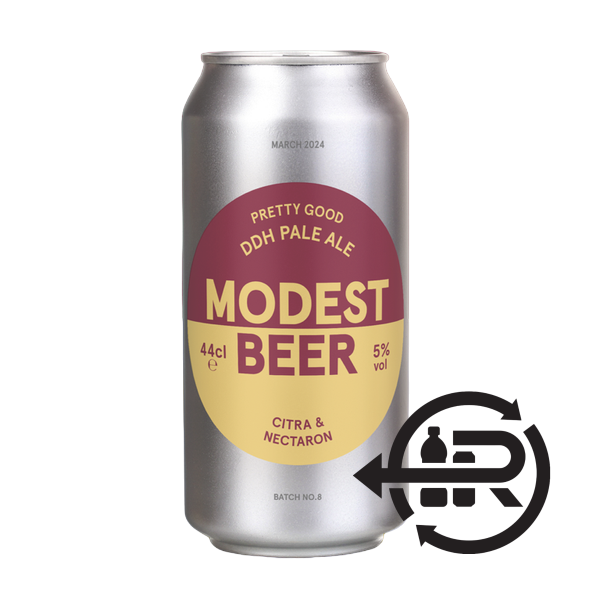 Modest Beer Pretty Good Pale Ale #8 (DDH Citra & Nectaron) Modest Beer Pretty Good Pale Ale #8 (DDH Citra & Nectaron)