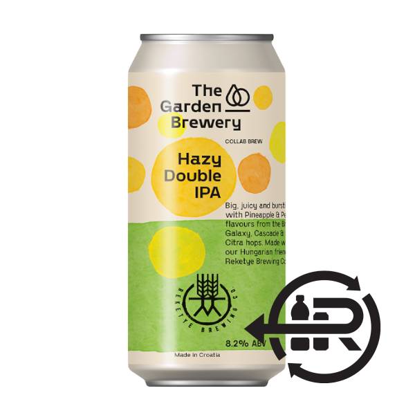 The Garden & Reketye Hazy Double IPA The Garden & Reketye Hazy Double IPA