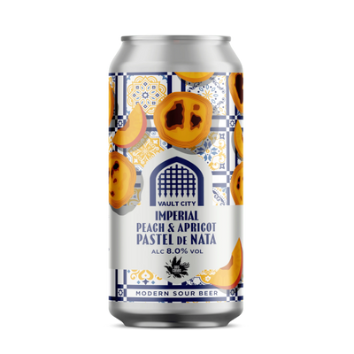 Imperial Peach & Apricot Pastel De Nata