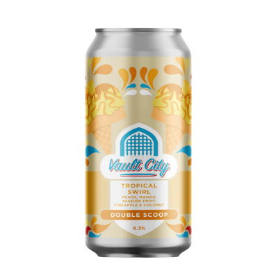 Tropical Swirl Double Scoop