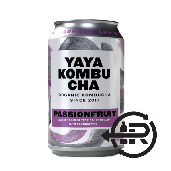 YAYA Kombucha Passionfruit Kombucha - Craft Central