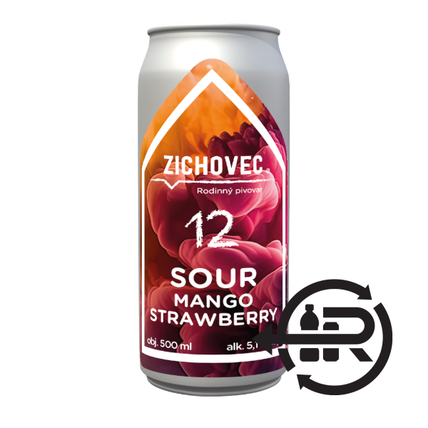 Zichovec Sour Mango Strawberry Zichovec Sour Mango Strawberry